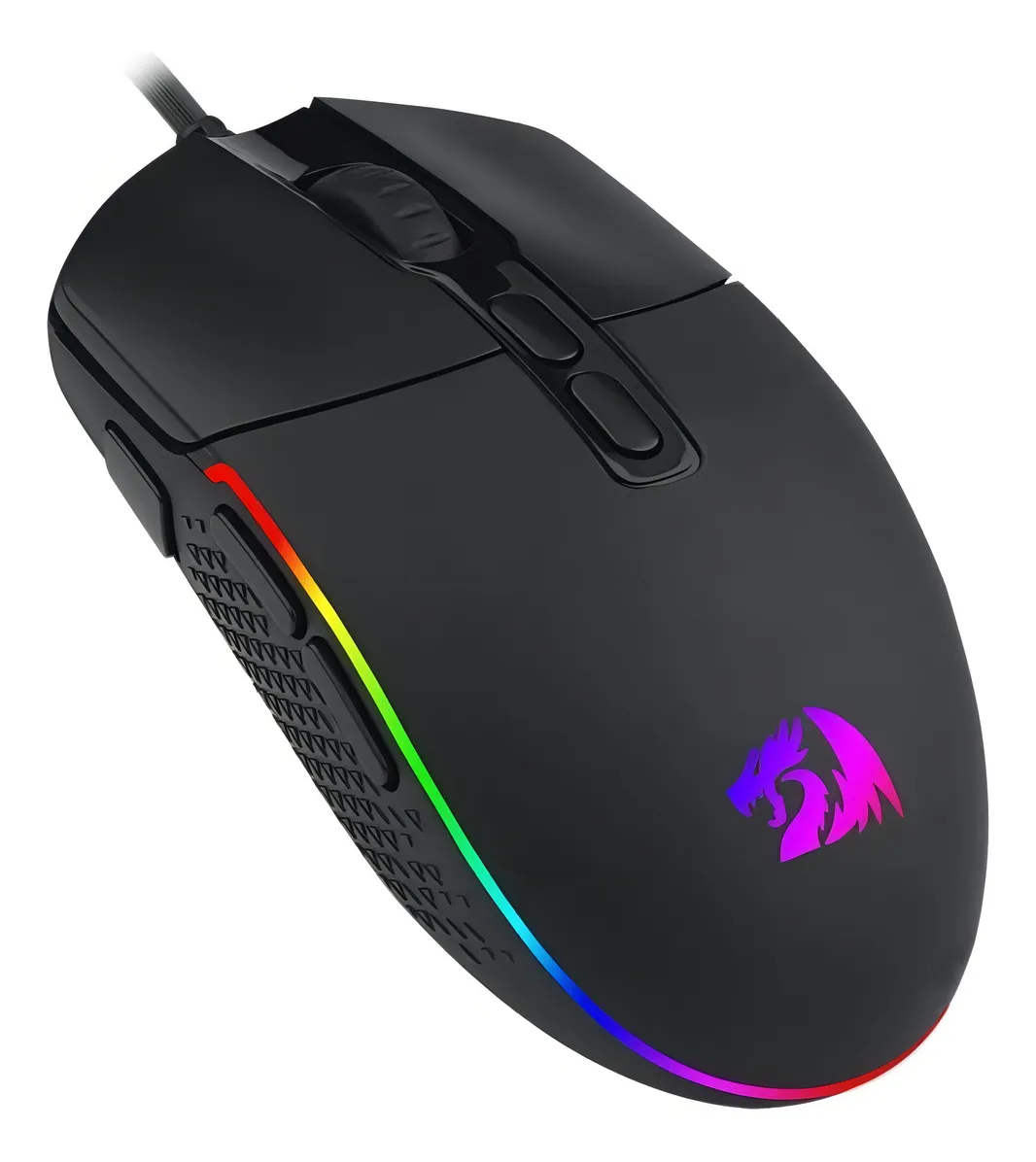 Mouse para jogo Redragon Invader M719-RGB preto